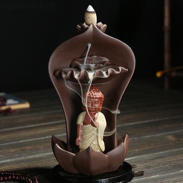 fragrance lamps creative home bouddha decoration small monk lotus incense burner censer zen cones holder incienso+20pc
fragrance lamps creative home bouddha decoration small monk lotus incense burner censer zen cones holder incienso+20pc