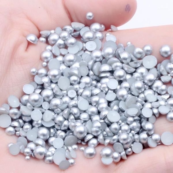 1.5-12mm matte silver half round abs resin pearls flatback non fix glue on beads for crafts scrapbooking decorations1, Silver;gold
1.5-12mm matte silver half round abs resin pearls flatback non fix glue on beads for crafts scrapbooking decorations1, Silver;gold