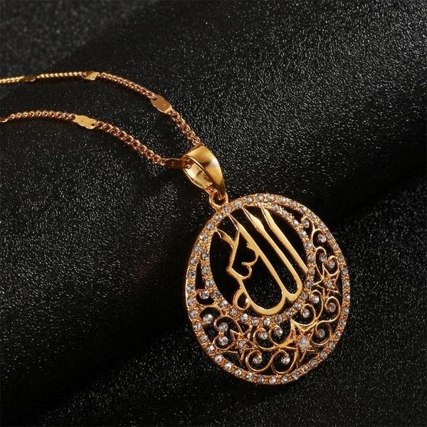 pendant necklaces 24k gold color crystal muslims necklace arabic islamic rhinestone jewelry, Silver
pendant necklaces 24k gold color crystal muslims necklace arabic islamic rhinestone jewelry, Silver