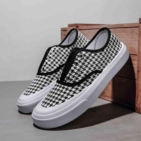 fashion low men's houndstooth vulcanized shoes summer zebra-stripe canvas outdoor flat heel casual sport 210629 new track 2022 1top
fashion low men's houndstooth vulcanized shoes summer zebra-stripe canvas outdoor flat heel casual sport 210629 new track 2022 1top