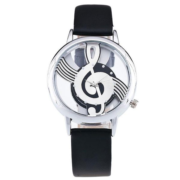 fashion creative hollow transparent watches women musical note ladies hodinky montre femme wristwatches, Slivery;brown
fashion creative hollow transparent watches women musical note ladies hodinky montre femme wristwatches, Slivery;brown