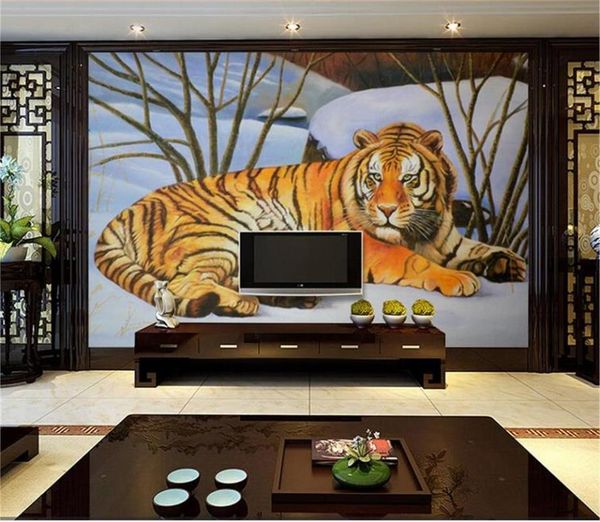 wallpapers 3d wallpaper po custom living room mural tiger in snow oil painting sofa tv background for wall
wallpapers 3d wallpaper po custom living room mural tiger in snow oil painting sofa tv background for wall