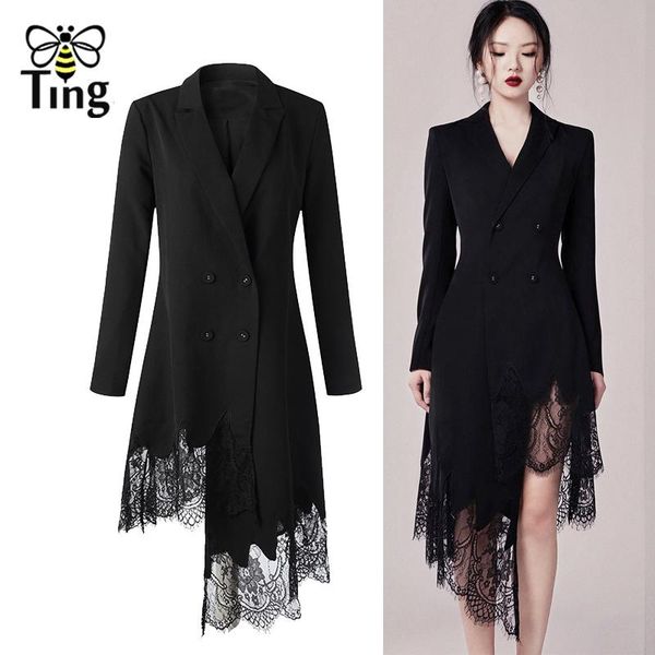casual dresses tingfly design vintage black notched neckline work dress elegant lace patchwork asymmetrical double breasted, Black;gray
casual dresses tingfly design vintage black notched neckline work dress elegant lace patchwork asymmetrical double breasted, Black;gray