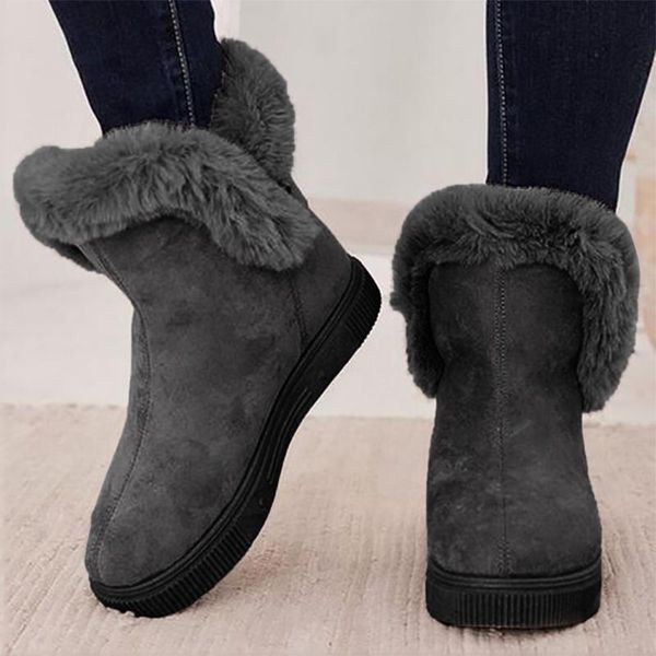 boots autumn winte plush snow fashion women's casual shoes breathable slip-on wedges thermal high quality, Black
boots autumn winte plush snow fashion women's casual shoes breathable slip-on wedges thermal high quality, Black