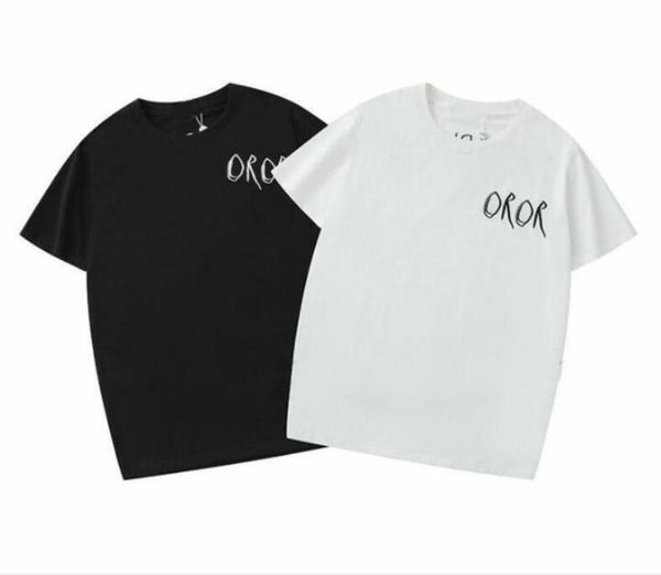 high-end trend fashion casual summer thin letter loose round neck short-sleeved t-shirt, White;black
high-end trend fashion casual summer thin letter loose round neck short-sleeved t-shirt, White;black