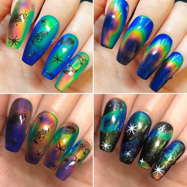 nail gel 2021 polish aurora neon temperature change liquid thermochromic mood crystal colorful gradient color, Red;pink
nail gel 2021 polish aurora neon temperature change liquid thermochromic mood crystal colorful gradient color, Red;pink