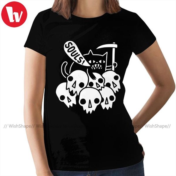 funny cat t-shirt got your soul t shirt red o neck women tshirt oversize pattern ladies tee women's, White
funny cat t-shirt got your soul t shirt red o neck women tshirt oversize pattern ladies tee women's, White