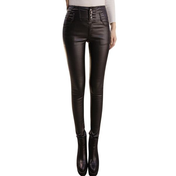 fashion women solid casual keep warm trousers leather tight leggings pants women's, Black
fashion women solid casual keep warm trousers leather tight leggings pants women's, Black