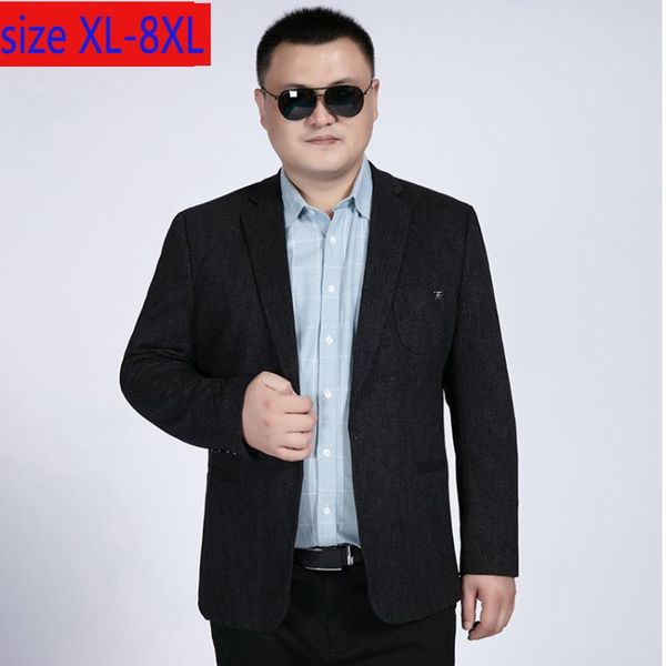 men's suits & blazers autumn fashion super large suit style men coat single breasted casual blazer plus size xl 2xl 3xl 4xl 5xl 6xl 7xl, White;black
men's suits & blazers autumn fashion super large suit style men coat single breasted casual blazer plus size xl 2xl 3xl 4xl 5xl 6xl 7xl, White;black