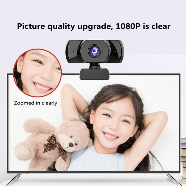 webcams 1080p full hd fixed focus webcam bulit-in microphone usb web camera for computer live broadcast video calling conference work #4
webcams 1080p full hd fixed focus webcam bulit-in microphone usb web camera for computer live broadcast video calling conference work #4