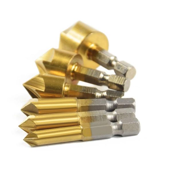 pcs 6mm 8mm 9mm 12mm 16mm 19mm chamfer countersink set chamferring hexagonal shank five edge blade tools professional drill bits
pcs 6mm 8mm 9mm 12mm 16mm 19mm chamfer countersink set chamferring hexagonal shank five edge blade tools professional drill bits