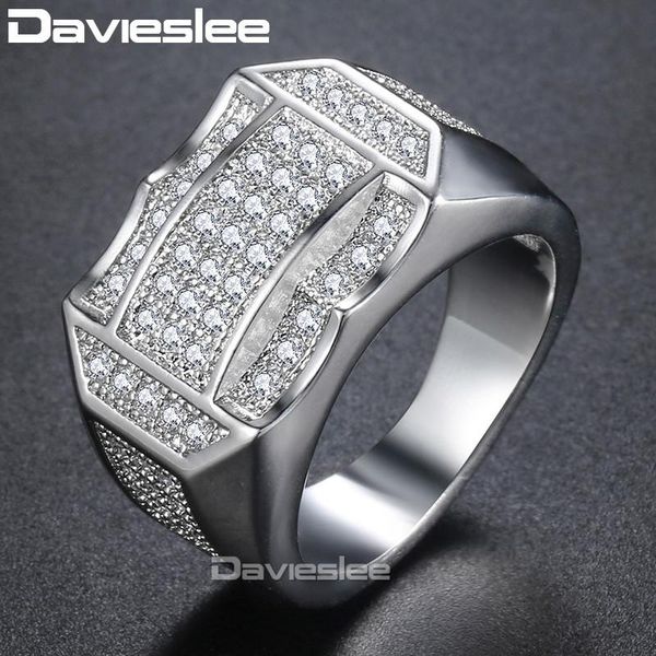 cluster rings davieslee micro paved cz mens band ring polygon wavy clear cubic zirconia white gold filled gf dgr21, Golden;silver
cluster rings davieslee micro paved cz mens band ring polygon wavy clear cubic zirconia white gold filled gf dgr21, Golden;silver
