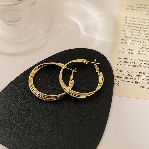 silver needle korean version of high-end big ear hoop earrings trendy niche design fashion accessories & huggie, Golden;silver
silver needle korean version of high-end big ear hoop earrings trendy niche design fashion accessories & huggie, Golden;silver