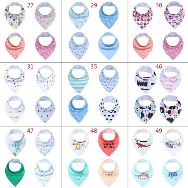 bibs & burp cloths 4 pcs/set baby soft cotton printing born kids drool teething absorbent saliva towel infants shower gifts 39xf
bibs & burp cloths 4 pcs/set baby soft cotton printing born kids drool teething absorbent saliva towel infants shower gifts 39xf