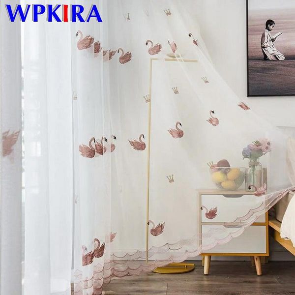 cartoon white swan sheer voile curtain for kid children bedroom pink luxury tulle baby girl room blinds drapes m062d3 &
cartoon white swan sheer voile curtain for kid children bedroom pink luxury tulle baby girl room blinds drapes m062d3 &