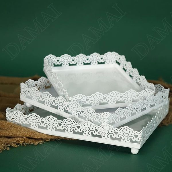 european metal storage trays hollow out decorative cake tray bedroom cosmetic container home decoration modern ornaments kitchen & organizat
european metal storage trays hollow out decorative cake tray bedroom cosmetic container home decoration modern ornaments kitchen & organizat