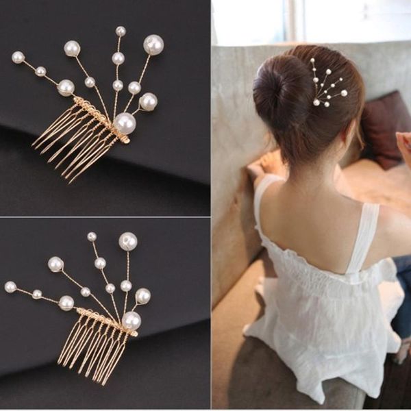 hair clips & barrettes pearl comb bridal pins clip wedding headwear jewelry accessories, Golden;silver
hair clips & barrettes pearl comb bridal pins clip wedding headwear jewelry accessories, Golden;silver