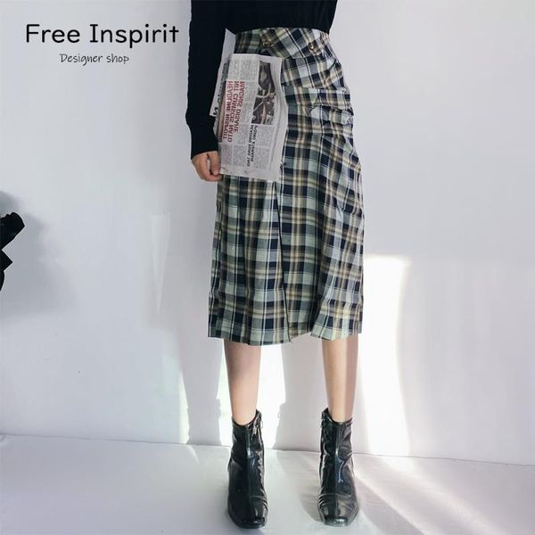 design arrival inspirit fashion office lady plaid pencil slim matching mid-caf check pocket wrinkle skirts, Black
design arrival inspirit fashion office lady plaid pencil slim matching mid-caf check pocket wrinkle skirts, Black