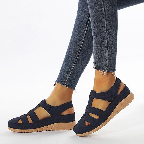 sandals women's solid color wear-resistant non-slip sandals, outdoor casual slippers fashion hollow wedge #, Black
sandals women's solid color wear-resistant non-slip sandals, outdoor casual slippers fashion hollow wedge #, Black