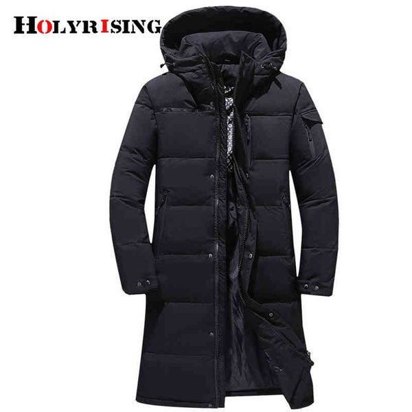 men down coat long 5xl winter white duck jacket hooded fashion windproof waterproof thick warm 19719, Black
men down coat long 5xl winter white duck jacket hooded fashion windproof waterproof thick warm 19719, Black