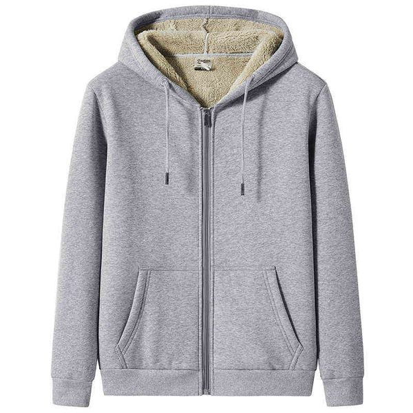 winter basic thick warm hoodie men zip up fleece sweatshirts 7xl 8xl plus size solid cotton casual thermal hoody jacket 211217, Black
winter basic thick warm hoodie men zip up fleece sweatshirts 7xl 8xl plus size solid cotton casual thermal hoody jacket 211217, Black