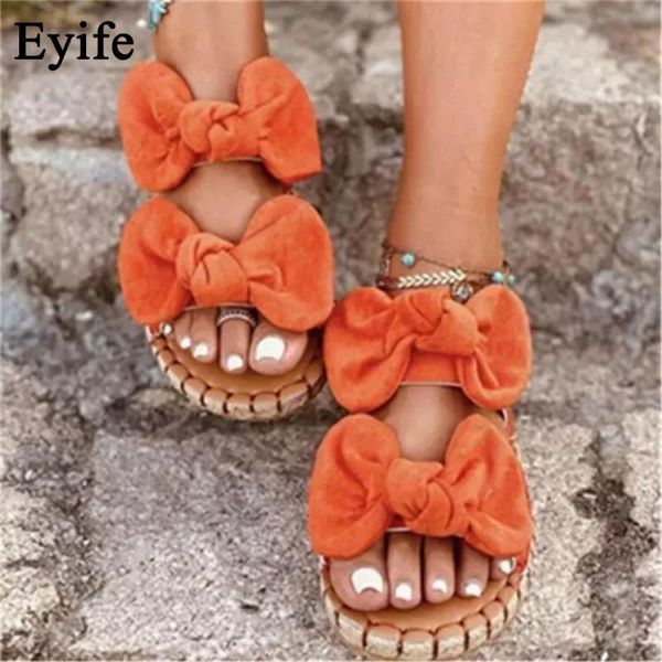 women beach slippers 2021 summer double bowknot slip on comfy ladies casual sandals fish mouth female flat slides, Black
women beach slippers 2021 summer double bowknot slip on comfy ladies casual sandals fish mouth female flat slides, Black