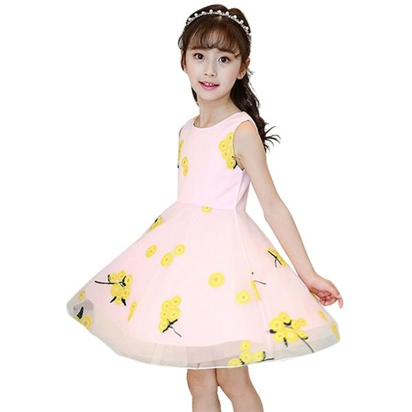 summer dress for girls floral pattern kids child casual style clothes 210527, Red;yellow
summer dress for girls floral pattern kids child casual style clothes 210527, Red;yellow