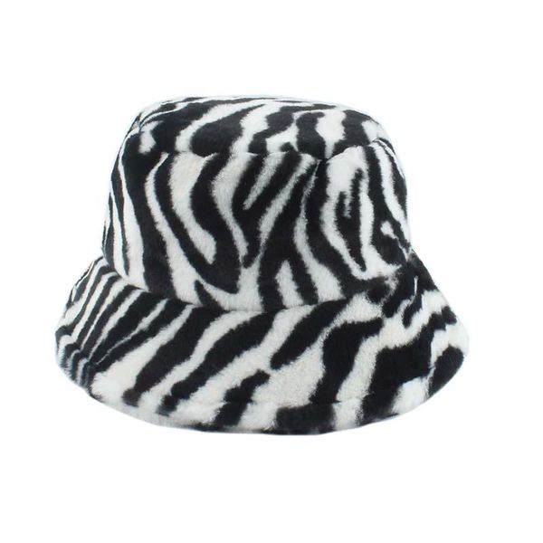 wide brim hats winter animal zebra bucket hat for women men faux fur plush sun striped print cap, Blue;gray
wide brim hats winter animal zebra bucket hat for women men faux fur plush sun striped print cap, Blue;gray