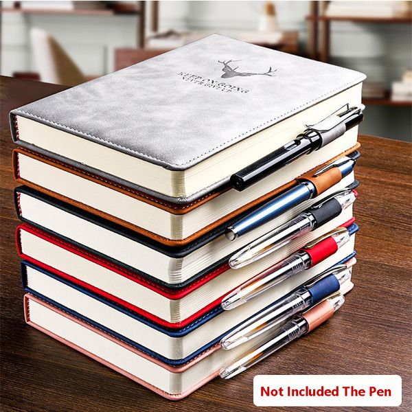 360 pages super thick wax sense leather a5 journal notebook daily business office work notebooks notepad diary school supplies, Purple;pink
360 pages super thick wax sense leather a5 journal notebook daily business office work notebooks notepad diary school supplies, Purple;pink