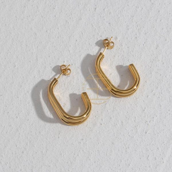 hoop & huggie 2021 latest stylish hollow layers braided twisted earrings for women stainless steel 18k gold plated earring, Golden;silver
hoop & huggie 2021 latest stylish hollow layers braided twisted earrings for women stainless steel 18k gold plated earring, Golden;silver