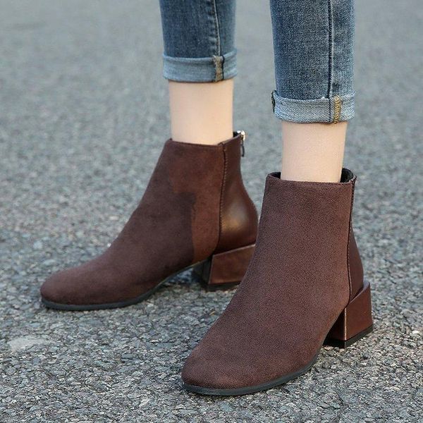 boots 2021 autumn/winter plus plush warm with thick heel and square toe ankle, Black
boots 2021 autumn/winter plus plush warm with thick heel and square toe ankle, Black