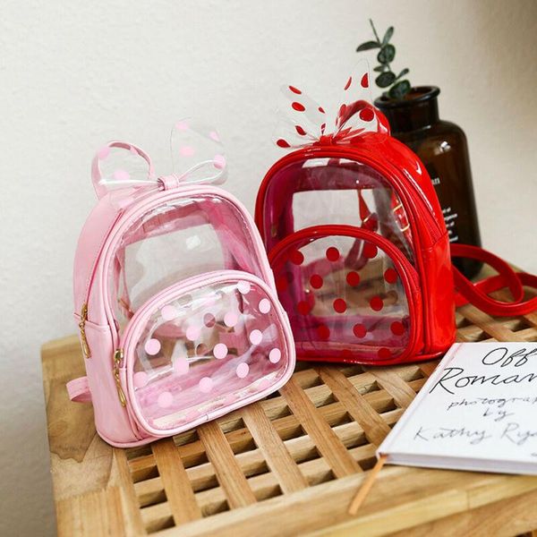 school bags cute children girls transparent pvc backpacks waterproof bag kids girl polka dot clear backpack bowknot mini
school bags cute children girls transparent pvc backpacks waterproof bag kids girl polka dot clear backpack bowknot mini