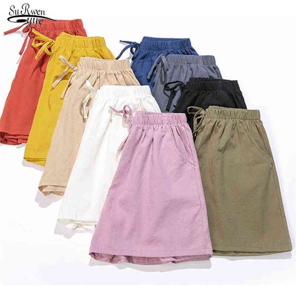 summer women shorts cotton linen wide leg sports leisure solid elegant loose plus size wild female korean 10066 210421, White;black
summer women shorts cotton linen wide leg sports leisure solid elegant loose plus size wild female korean 10066 210421, White;black