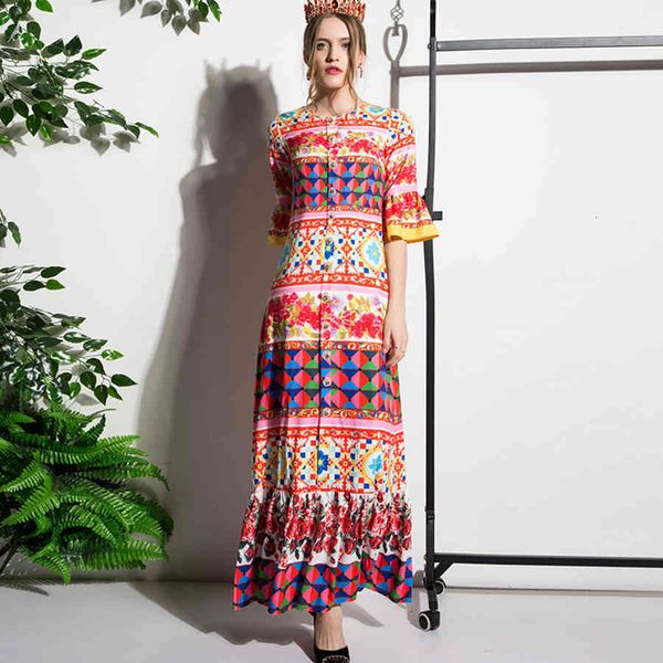 dress red luxury long spring flowers print buttons half enlargement casual es beautiful women ed thin, Black;gray
dress red luxury long spring flowers print buttons half enlargement casual es beautiful women ed thin, Black;gray