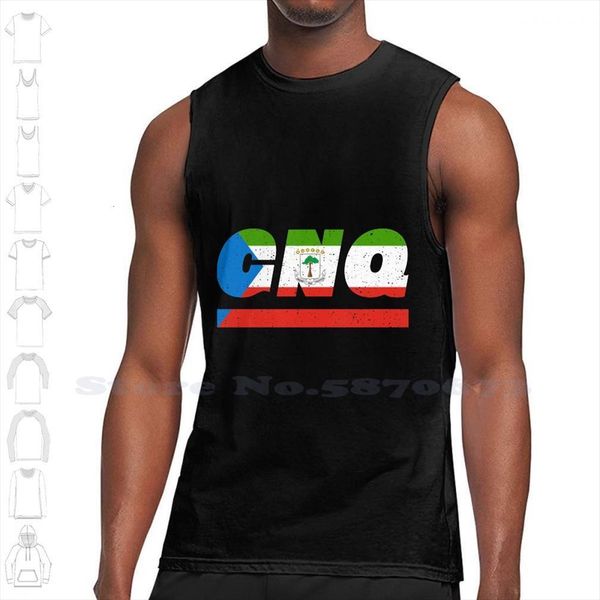 gnq equatorial guinea african iso code 3166 summer funny tank sleeveless vest for men women, White;black
gnq equatorial guinea african iso code 3166 summer funny tank sleeveless vest for men women, White;black