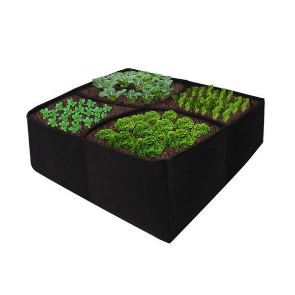 planters & pots raised garden planter felt fabric bed 4 divided grids durable planting grow pot for carrot flower vegetable plants
planters & pots raised garden planter felt fabric bed 4 divided grids durable planting grow pot for carrot flower vegetable plants
