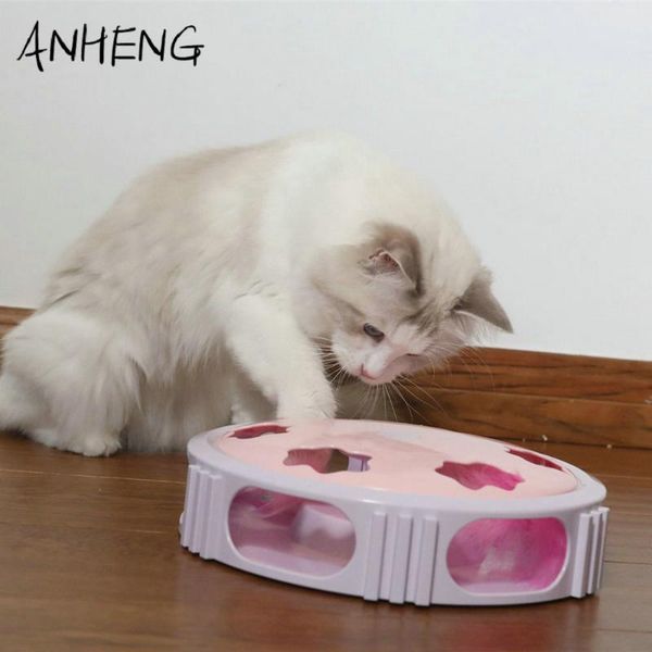 cat toys circular turntable intelligence toy for kitten smart electric pet with led the training
cat toys circular turntable intelligence toy for kitten smart electric pet with led the training