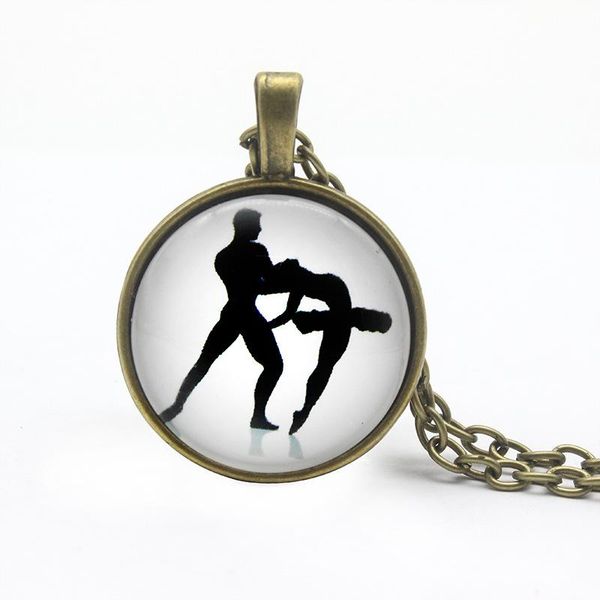 chains ballet dancer couples charm jewelry dancers chain necklace cabochon glass pendant souvenir gifts, Silver
chains ballet dancer couples charm jewelry dancers chain necklace cabochon glass pendant souvenir gifts, Silver