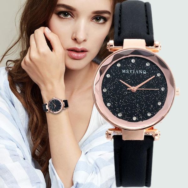 wristwatches watch women fashion brand starry sky casual leather belt watches ladies exquisite small dial quartz clock dress wrist, Slivery;brown
wristwatches watch women fashion brand starry sky casual leather belt watches ladies exquisite small dial quartz clock dress wrist, Slivery;brown