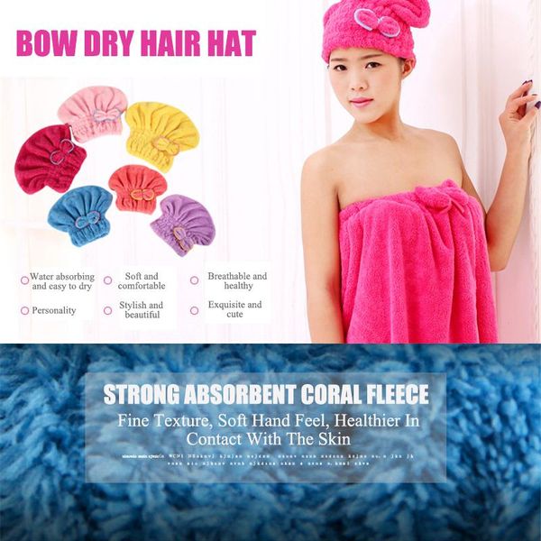 shower caps microfiber hair towel turban quick drying bath spa bowknot wrap head hat cap for bathroom accessories
shower caps microfiber hair towel turban quick drying bath spa bowknot wrap head hat cap for bathroom accessories