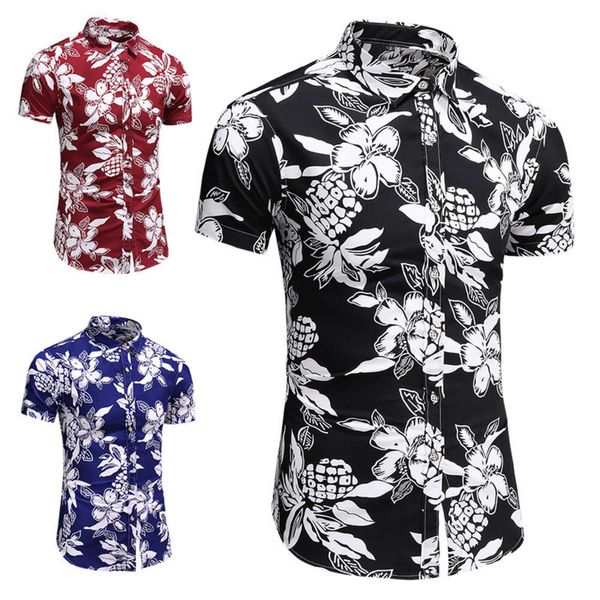 shirtssummer young men's fashion trend large print short sleeve shirt, White;black
shirtssummer young men's fashion trend large print short sleeve shirt, White;black