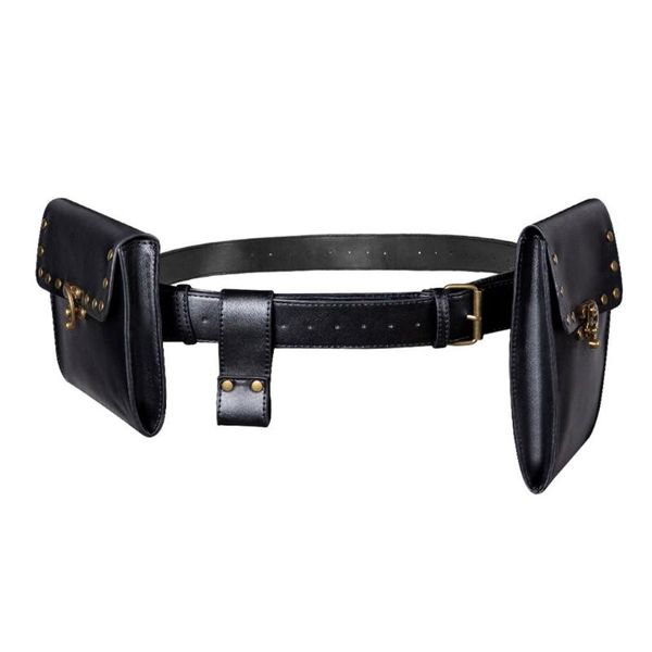 creative vintage belt leather wallet men waist pack steampunk double pouch bag waterproof mobile phone knight bags
creative vintage belt leather wallet men waist pack steampunk double pouch bag waterproof mobile phone knight bags