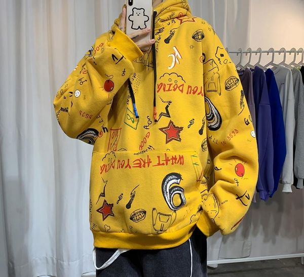 men's hoodies & sweatshirts men hip hop harajuku 2021 autumn mens japanese streetwear hooded hoodie male korean funny black clothing pl
men's hoodies & sweatshirts men hip hop harajuku 2021 autumn mens japanese streetwear hooded hoodie male korean funny black clothing pl