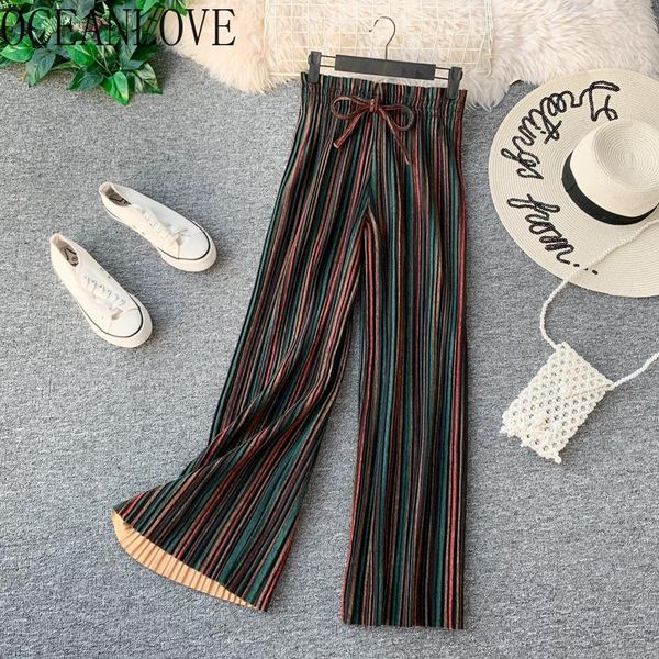 women's pants & capris oceanlove winter women striped drawstring pleated full length pant thick woolen colorful trousers 2021 fashion 1, Black;white
women's pants & capris oceanlove winter women striped drawstring pleated full length pant thick woolen colorful trousers 2021 fashion 1, Black;white