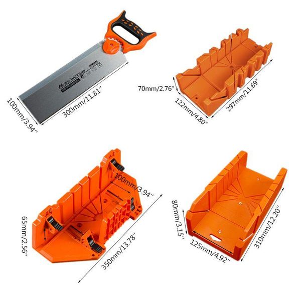 12/14" adjustable wood miter box saw cutting grip back 0/22.5/45/90 degrees hx6d hand tools
12/14" adjustable wood miter box saw cutting grip back 0/22.5/45/90 degrees hx6d hand tools