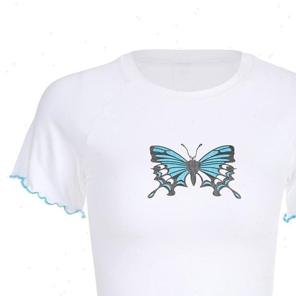 womens tanks butterfly print crop t shirts casual streetwear high street cami for ladies girls, White
womens tanks butterfly print crop t shirts casual streetwear high street cami for ladies girls, White