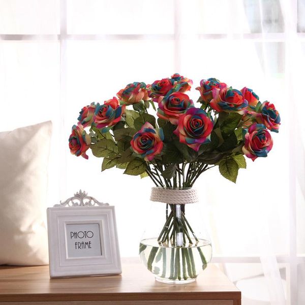 1pcs real touch rose flowers bundle arrival red roses artificial flower bouquet wedding table decor home decoration decorative & wreaths
1pcs real touch rose flowers bundle arrival red roses artificial flower bouquet wedding table decor home decoration decorative & wreaths