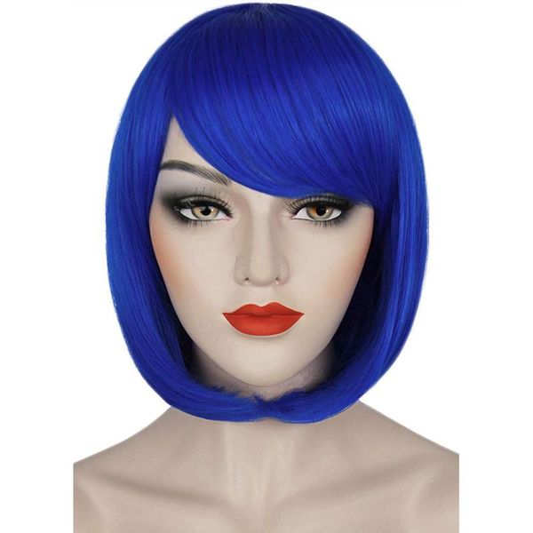 synthetic wigs boymia short pink bob wig for women with bangs straight fashion cute cosplay party, Black
synthetic wigs boymia short pink bob wig for women with bangs straight fashion cute cosplay party, Black