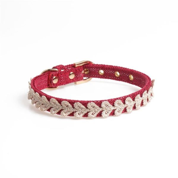 dog collars & leashes fabric woven heart-shaped pet collar, made of leather, buckle design, fine workmanship, cat supplies
dog collars & leashes fabric woven heart-shaped pet collar, made of leather, buckle design, fine workmanship, cat supplies