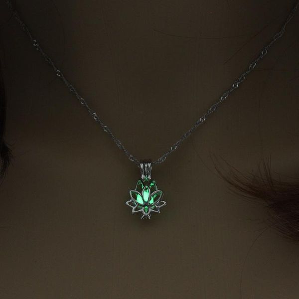 ladies lotus luminous pendant necklace autumn and winter bead multicolor hollow creative neck chain necklaces, Silver
ladies lotus luminous pendant necklace autumn and winter bead multicolor hollow creative neck chain necklaces, Silver